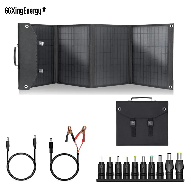 100 Watt monokristallines faltbares Solarpanel